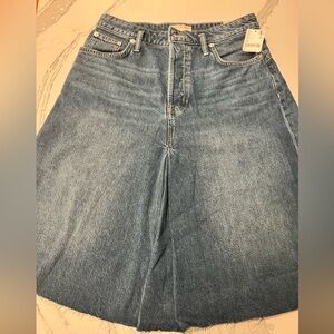 We The Free Denim Skirt NWT